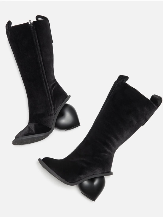 Yume Yume Shoes - NWT Yume Yume Love Boot in Black Velvet Size 37